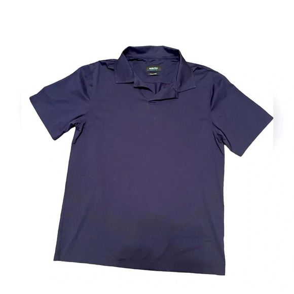 Bugatchi Other - Men’s Bugatchi Polo, Short Sleeve, Navy, OoohCotton, 8-way Stretch, Size Small